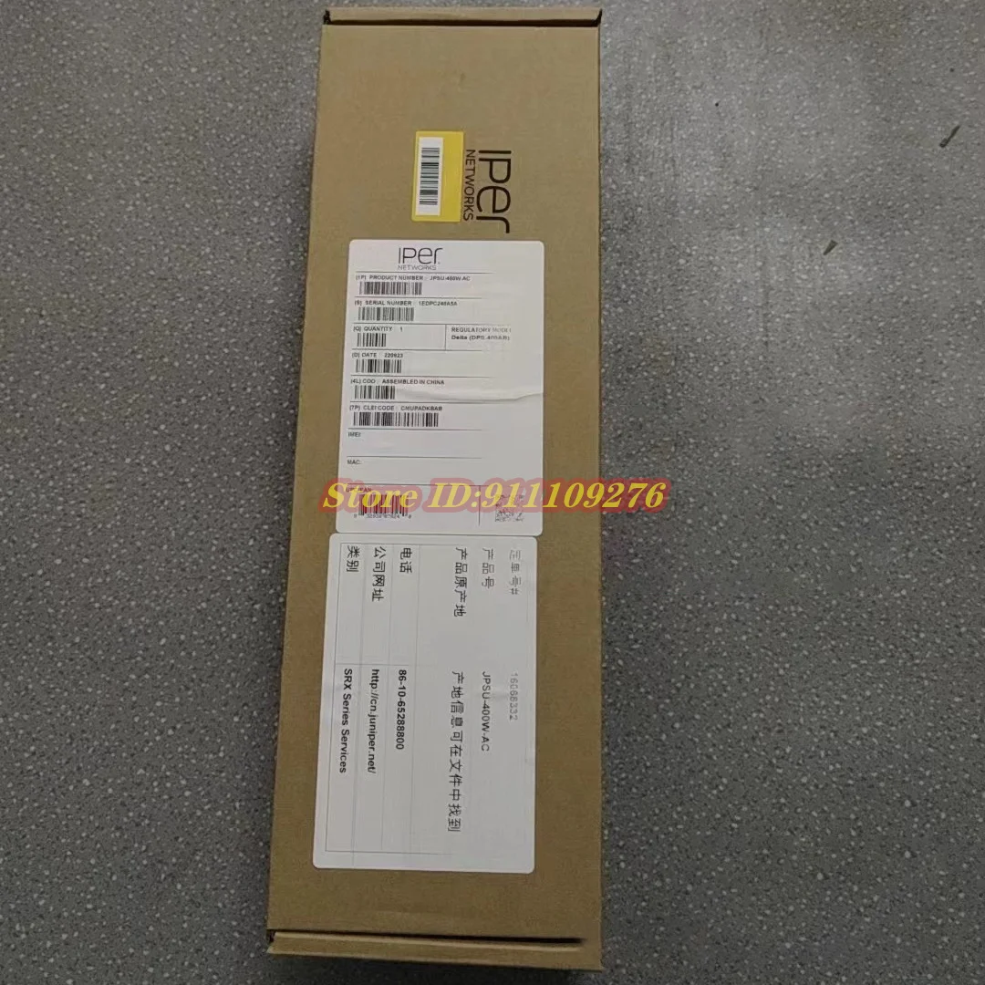 Источник питания переменного тока JPSU-400W-AC для маршрутизаторов ACX7024 и ACX7024X
Источник питания переменного тока JPSU-400W-AC для маршрутизаторов ACX7024 и ACX7024X