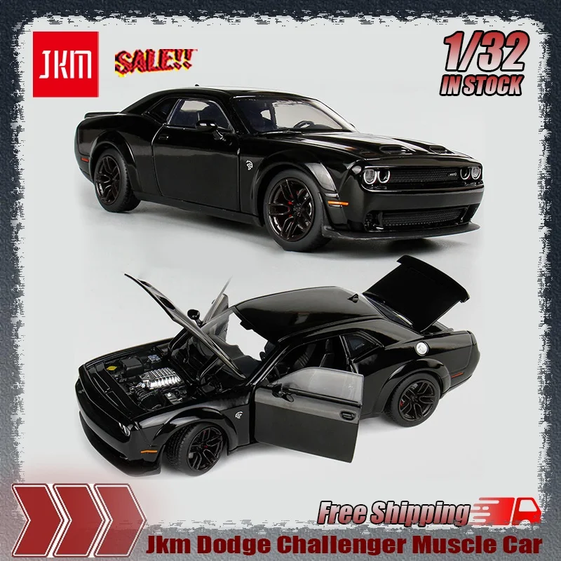 New In Stock Jkm 1:32 Dodge Challenger Muscle Car Simulation Alloy Audio-Visual Car Model Custom Children'S Toy Collection Gift
New In Stock Jkm 1:32 Dodge Challenger Muscle Car Simulation Alloy Audio-Visual Car Model Custom Children'S Toy Collection Gift