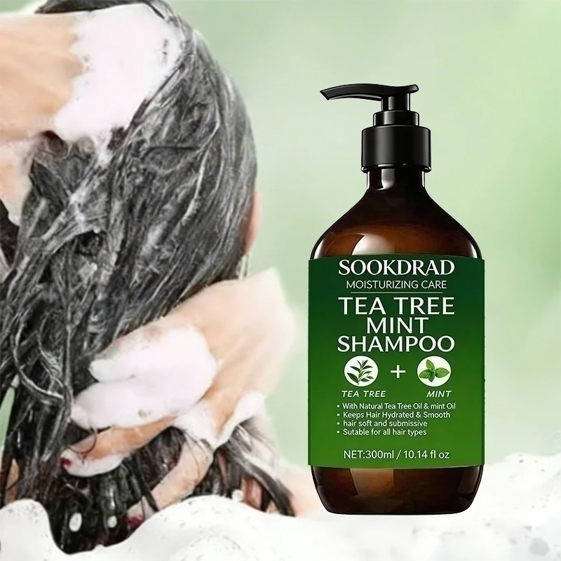 Oil Control Tea Tree Mint Shampoo, Refreshing Non-sticky, For Oily Scalp, Daily Cleansing
Oil Control Tea Tree Mint Shampoo, Refreshing Non-sticky, For Oily Scalp, Daily Cleansing