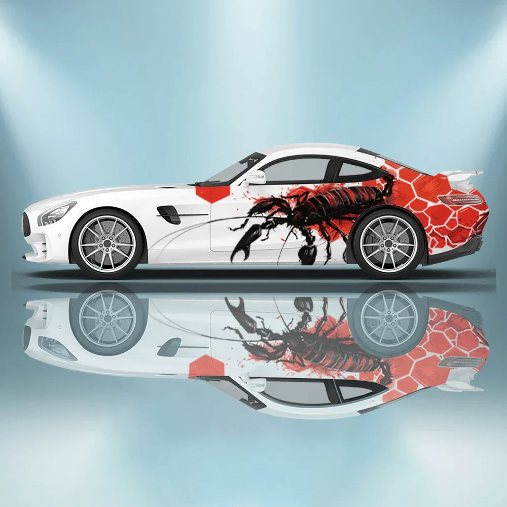 Красный скорпион сотовый автомобиль виниловые обертывания наклейка самоклеящаяся ПВХ наклейка подходит для грузовиков внедорожник украшения авто аксессуары подарок
Красный скорпион сотовый автомобиль виниловые обертывания наклейка самоклеящаяся ПВХ наклейка подходит для грузовиков внедорожник украшения авто аксессуары подарок