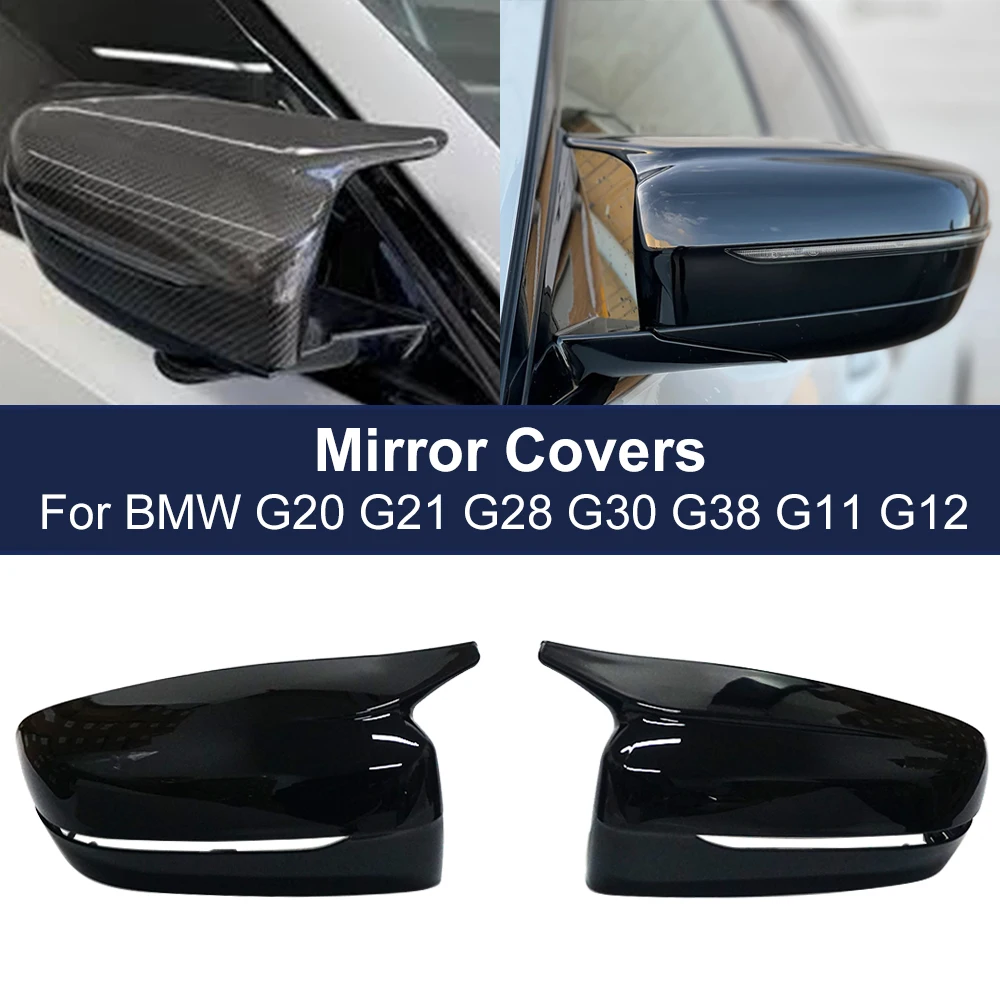 2 Pieces Car Exterior Side Rearview Mirror Cover Caps for BMW 3 Series G20 G21 G28 320d 330e 330i 340i 19-22 Replacement Parts
2 Pieces Car Exterior Side Rearview Mirror Cover Caps for BMW 3 Series G20 G21 G28 320d 330e 330i 340i 19-22 Replacement Parts