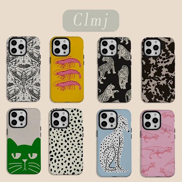 Luxury Clmj Creative cute animal Phone Case for iPhone 17 16e 16 15 14 13 12 11 XS XR XSMAX Air Pro Max Plus Double-layer Cover
Luxury Clmj Creative cute animal Phone Case for iPhone 17 16e 16 15 14 13 12 11 XS XR XSMAX Air Pro Max Plus Double-layer Cover