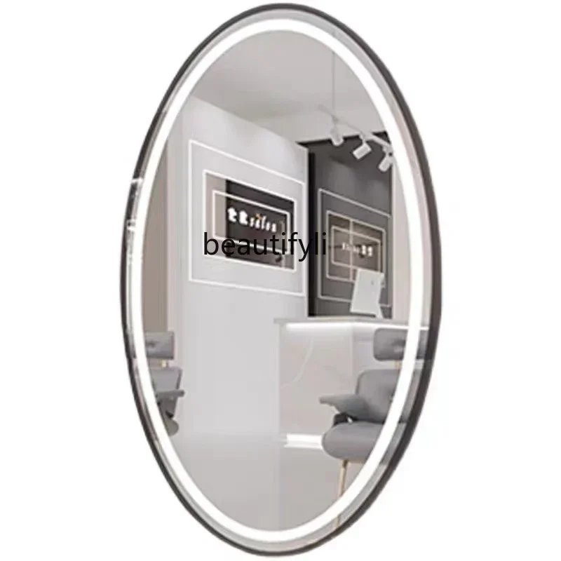 08 New Dressing Table Oval with Light Beauty Hair Perm Hair Salon Hair Cutting Special Mirror Wall-Mounted Floor Mirror
08 New Dressing Table Oval with Light Beauty Hair Perm Hair Salon Hair Cutting Special Mirror Wall-Mounted Floor Mirror
