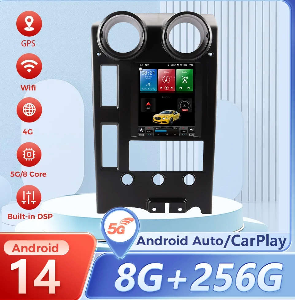 Multimedia Video Android 14 For Hummer H2 2002 - 2009 Radio Car Auto GPS Navigation Multimedia Video Player Audio Head Unit
Multimedia Video Android 14 For Hummer H2 2002 - 2009 Radio Car Auto GPS Navigation Multimedia Video Player Audio Head Unit