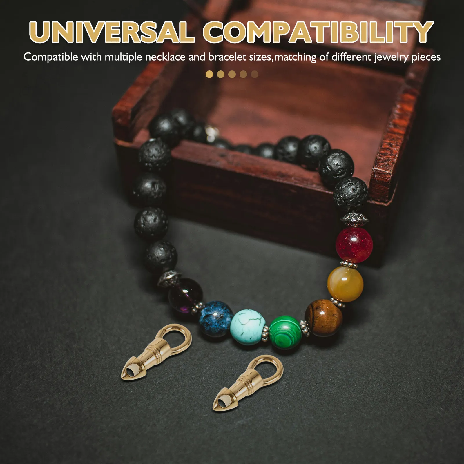 2Pcs Stainless Steel Cone Shaped Universal Jewelry Clasp for Buddha Amulet Pendant Necklace Bracelet DIY Craft Making Supply
2Pcs Stainless Steel Cone Shaped Universal Jewelry Clasp for Buddha Amulet Pendant Necklace Bracelet DIY Craft Making Supply