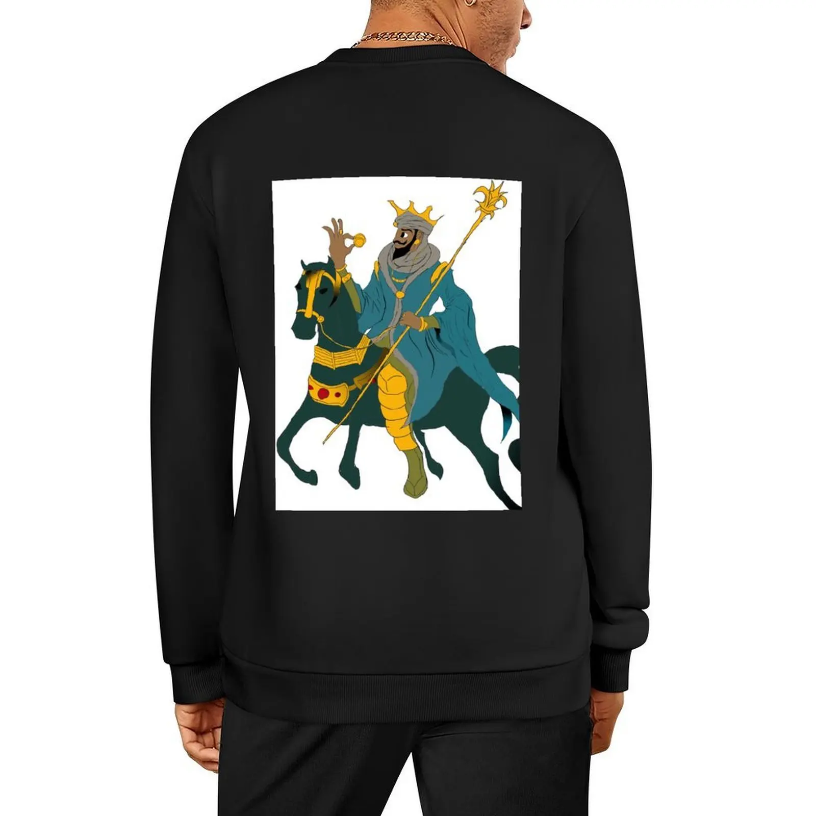 Mansa Musa: The King of the Bling Pullover tracksuit clothes for men mens designer clothes tracksuit men new sweatshirts
Mansa Musa: The King of the Bling Pullover tracksuit clothes for men mens designer clothes tracksuit men new sweatshirts