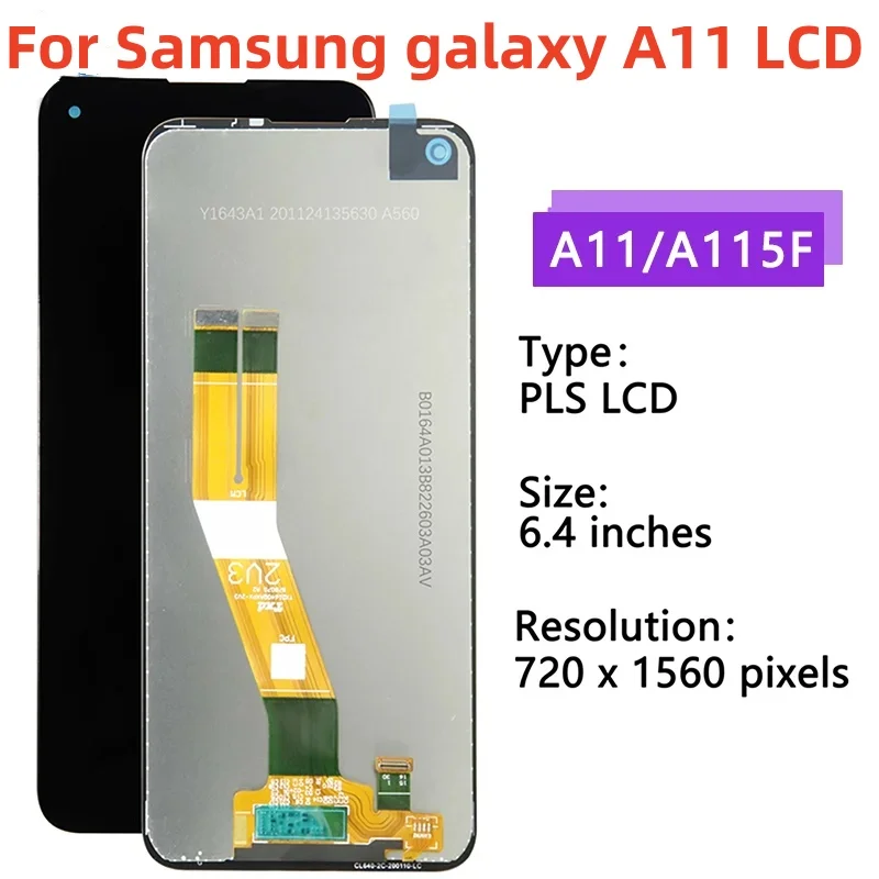 Screen LCD For Samsung A11 A115 SM-A115F LCD SM-A115F/DS LCD Touch Screen Digitizer Display Replacement
Screen LCD For Samsung A11 A115 SM-A115F LCD SM-A115F/DS LCD Touch Screen Digitizer Display Replacement