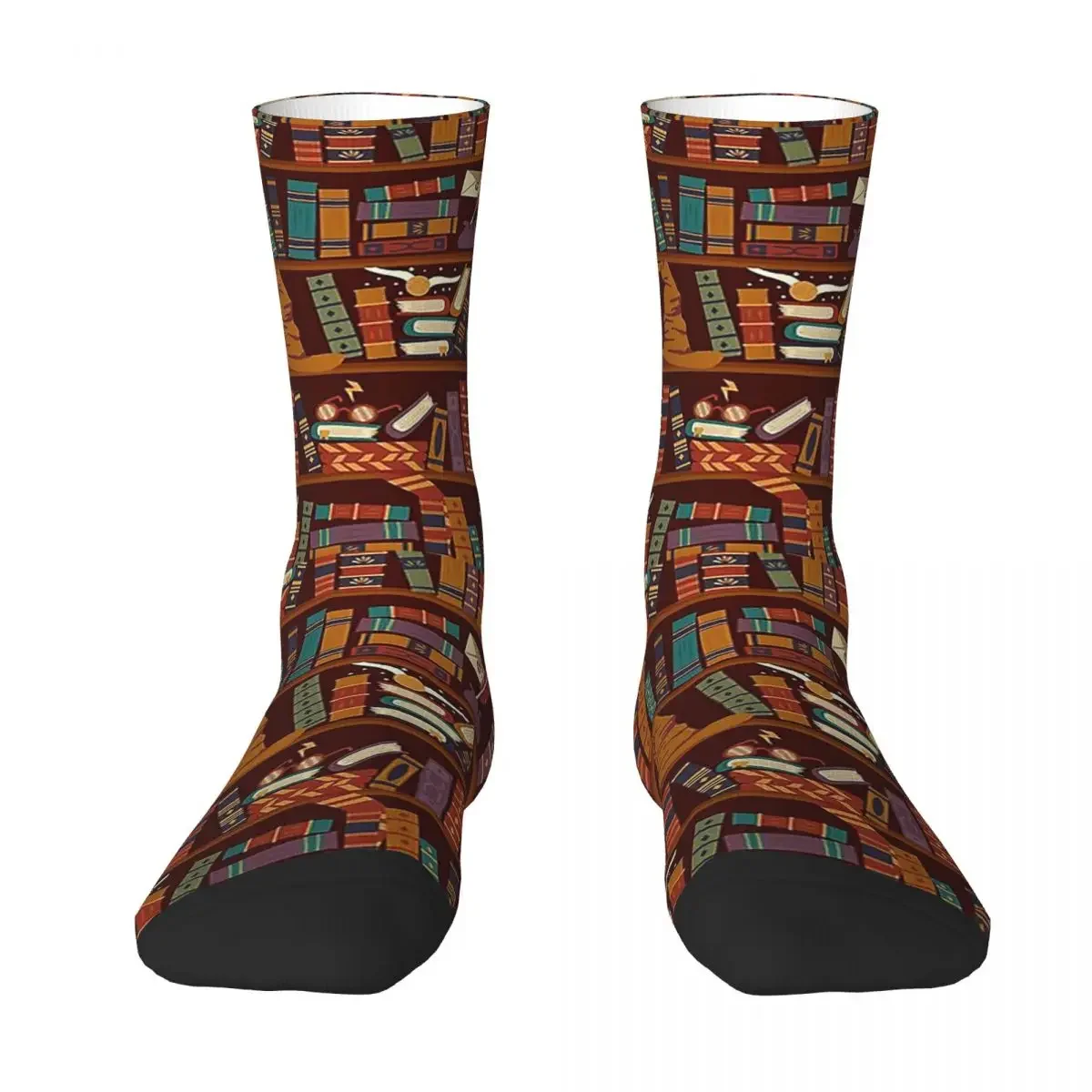 Bookshelf Socks Harajuku Sweat Absorbing Stockings All Season Long Socks Accessories for Unisex Christmas Gifts
Bookshelf Socks Harajuku Sweat Absorbing Stockings All Season Long Socks Accessories for Unisex Christmas Gifts