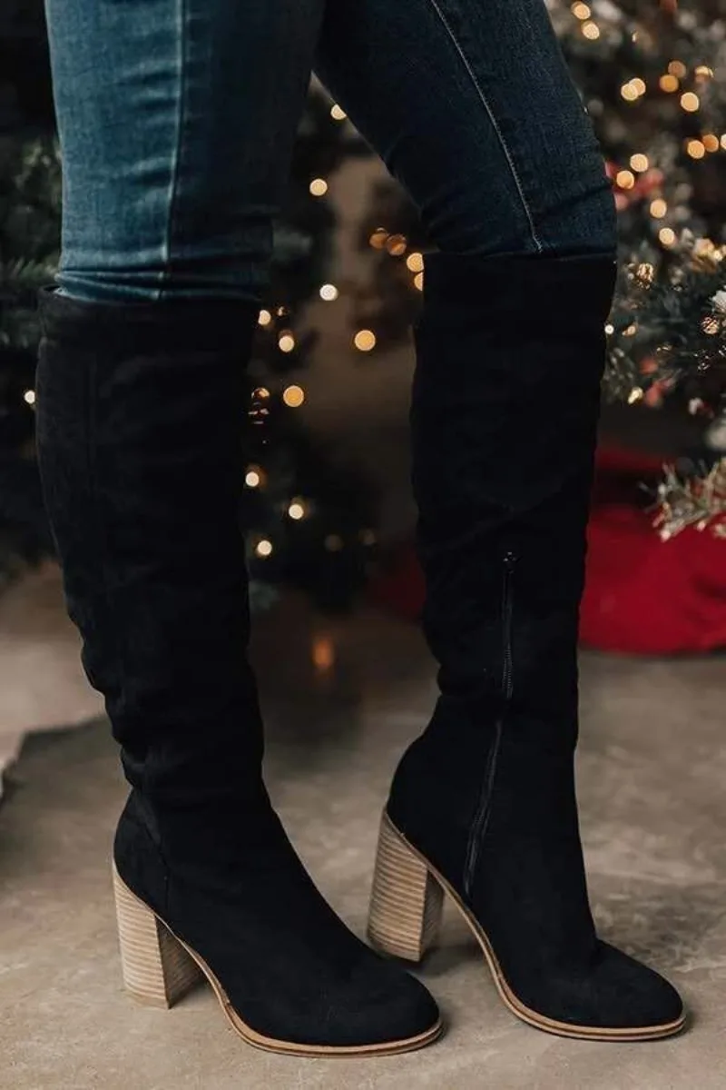 Fashion Thigh High Boots Women's Over The Knee Boots 2026 New Suede Chunky Heel Shoes Side Zipper Tall Boots for Women Plus Size
Fashion Thigh High Boots Women's Over The Knee Boots 2026 New Suede Chunky Heel Shoes Side Zipper Tall Boots for Women Plus Size