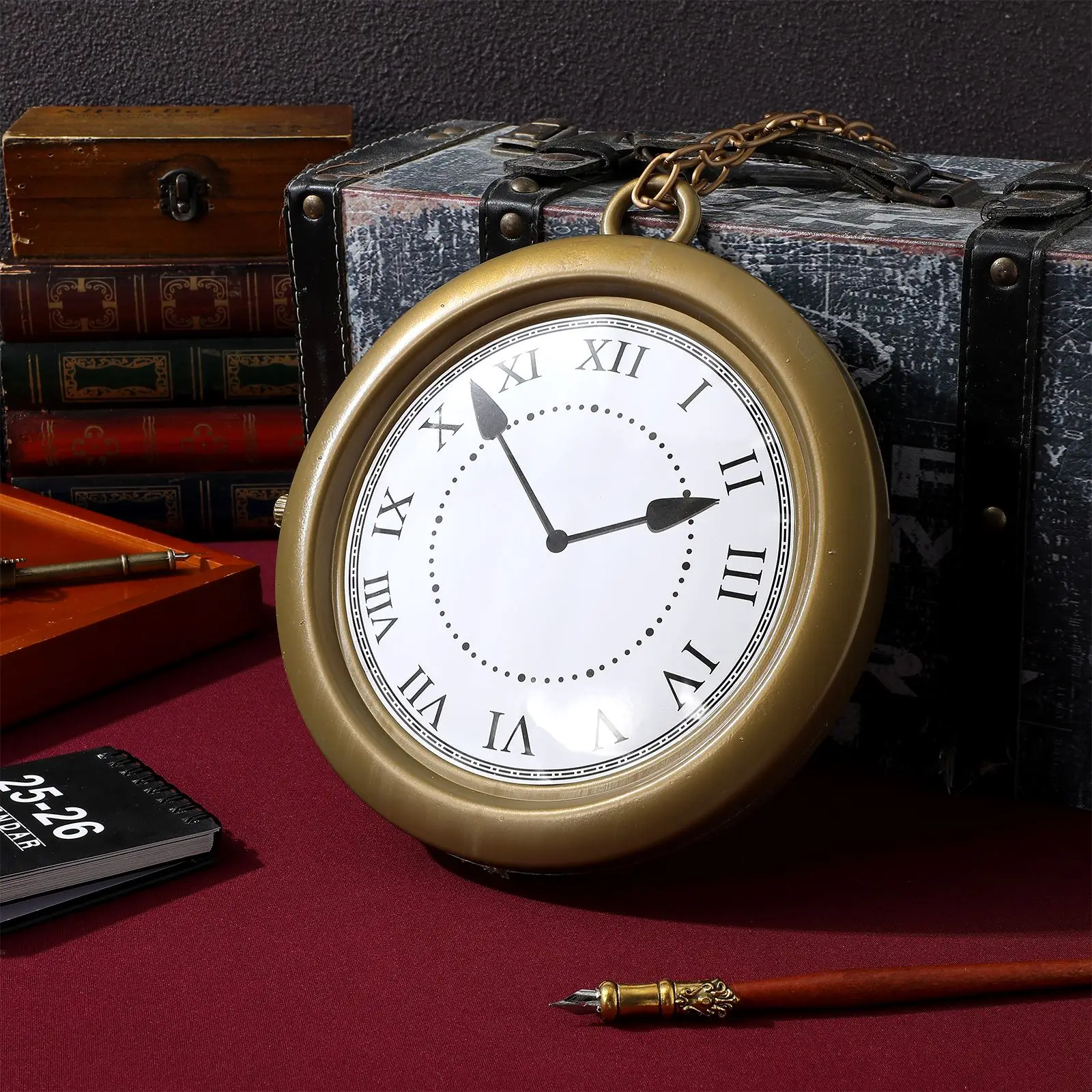Clock Necklace Halloween Cosplay Clock Necklace Vintage Watch hanging Pendant Rabbit Neck Clock cosplay Party Clock props decor
Clock Necklace Halloween Cosplay Clock Necklace Vintage Watch hanging Pendant Rabbit Neck Clock cosplay Party Clock props decor