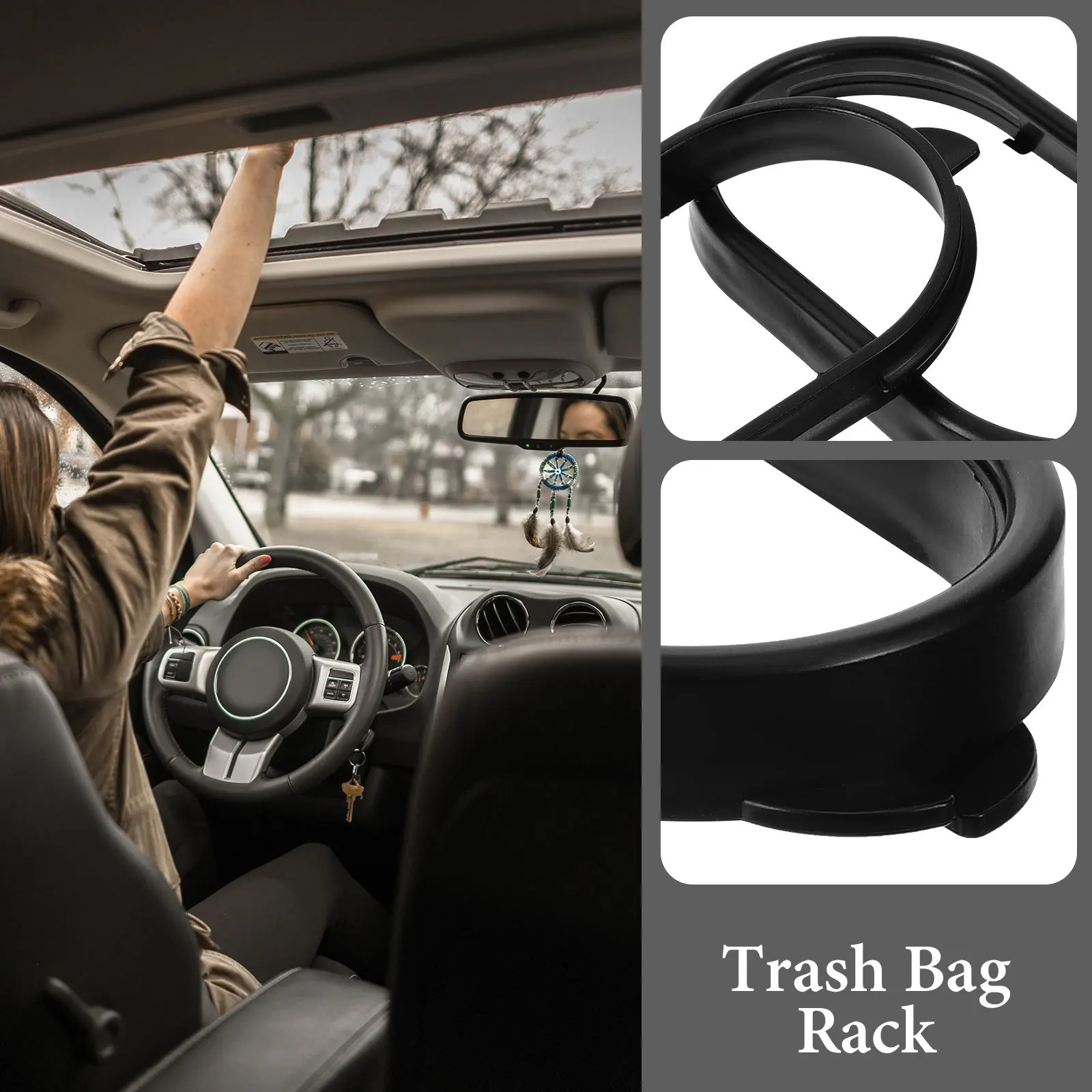 3 pcs Car Trash Bag Holder Plastic Vehicle Trash Organizer Rack For Hanging Garbage Storage Durable Space Saving Bin Hanger
3 pcs Car Trash Bag Holder Plastic Vehicle Trash Organizer Rack For Hanging Garbage Storage Durable Space Saving Bin Hanger