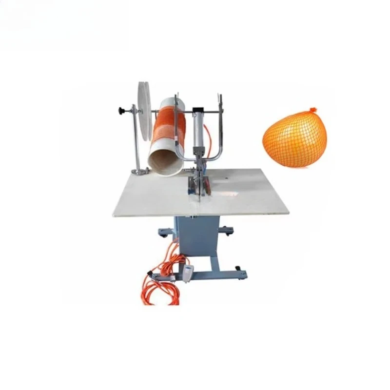 Commercial garlic onion potato semi-automatic mesh bag packaging and sealing machine 
Commercial garlic onion potato semi-automatic mesh bag packaging and sealing machine