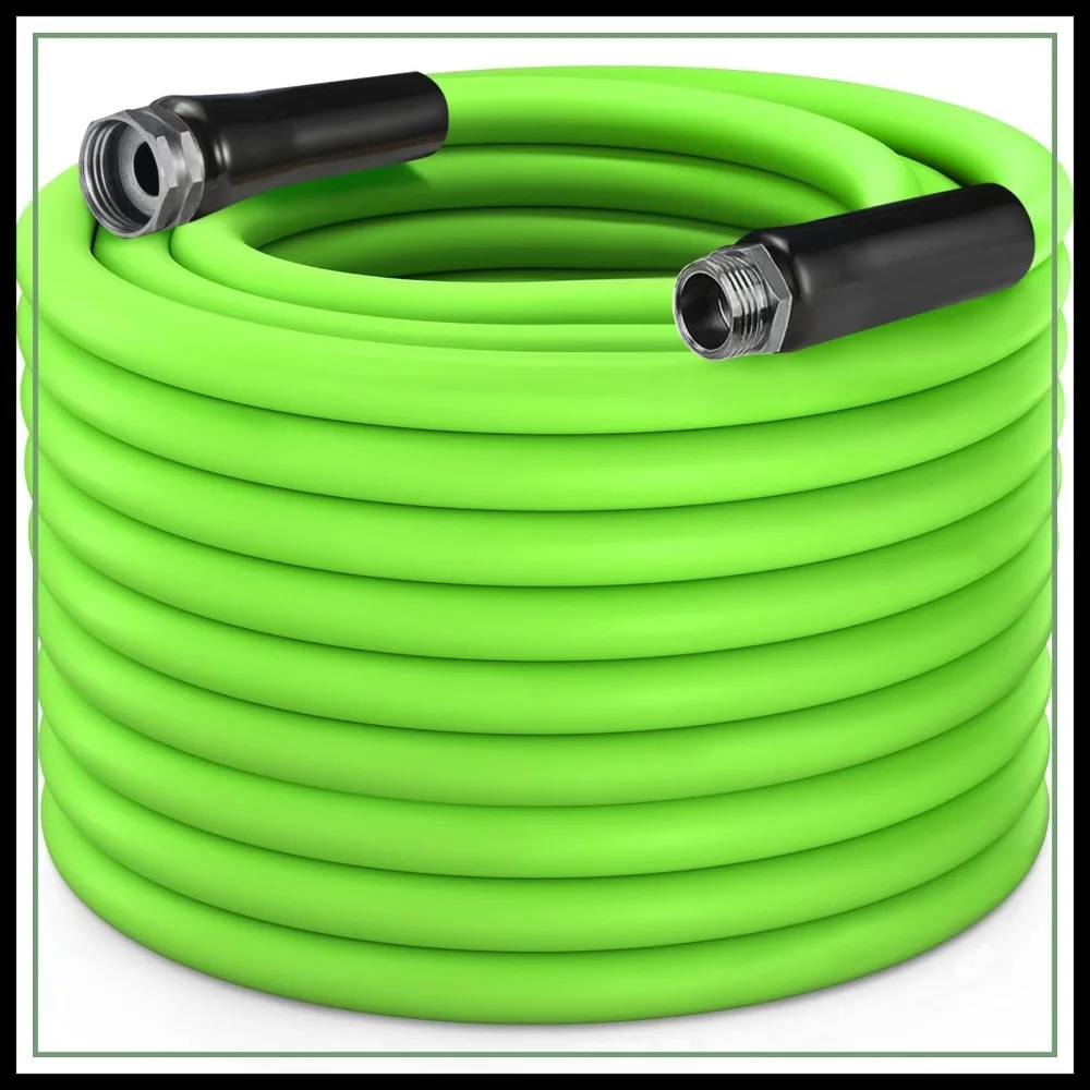 Heavy Duty Garden Hose 5/8 Inch x 200ft - Kink Resistant, Leak Proof, Rustproof Water Hose for Outdoor Watering
Heavy Duty Garden Hose 5/8 Inch x 200ft - Kink Resistant, Leak Proof, Rustproof Water Hose for Outdoor Watering