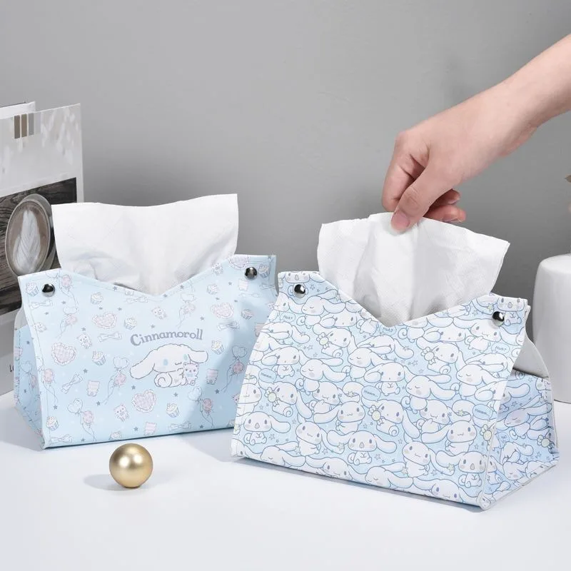 Cinnamoroll New Cute Tissue Box Dining Table Cartoon Home Bedroom Antifouling Wear Resistant Fashion Personality Storage Box
Cinnamoroll New Cute Tissue Box Dining Table Cartoon Home Bedroom Antifouling Wear Resistant Fashion Personality Storage Box
