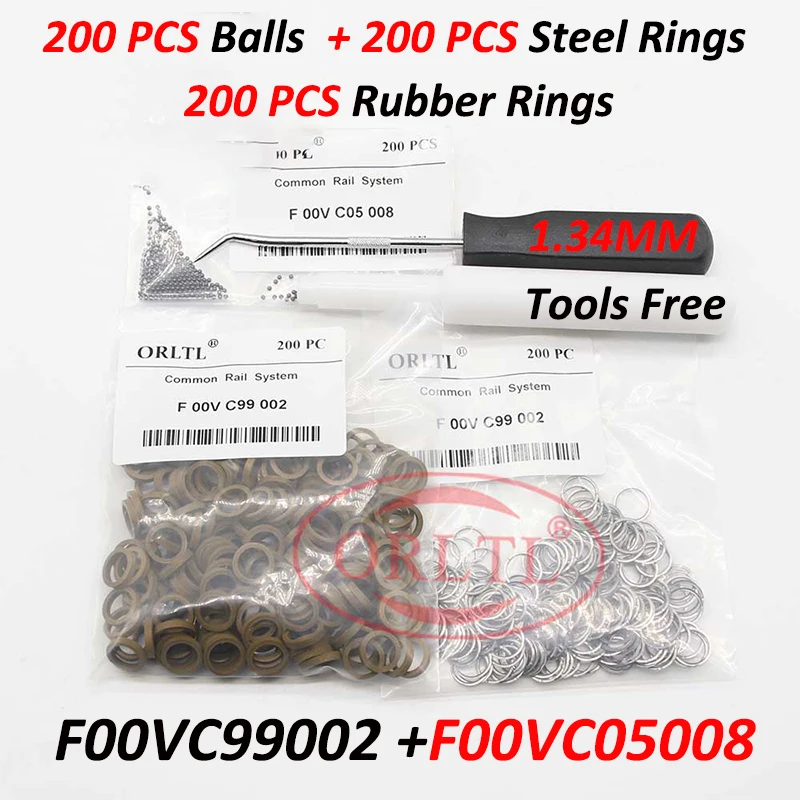 1.34mm F00VC05008 Injector Repair Ball F 00V C05 008 Sealing Ring Kits F00VC99002 For 0445110249 0445110250 0445110230
1.34mm F00VC05008 Injector Repair Ball F 00V C05 008 Sealing Ring Kits F00VC99002 For 0445110249 0445110250 0445110230