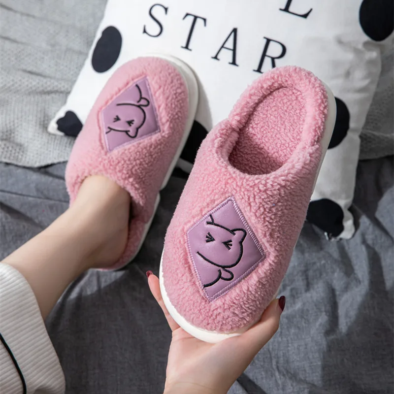 Slipper female Warm winter woman slipper Home Non-Slip Grip Anti Skid Indoor Floor Plush Fuzzy Cozy Soft Contton Room Kawaii
Slipper female Warm winter woman slipper Home Non-Slip Grip Anti Skid Indoor Floor Plush Fuzzy Cozy Soft Contton Room Kawaii