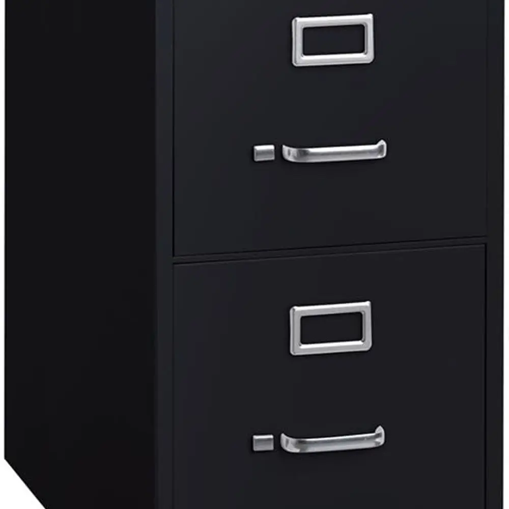 Lockable Black Metal File Cabinet, 28.38 Deep, Letter Size, for Home or Office Use
Lockable Black Metal File Cabinet, 28.38 Deep, Letter Size, for Home or Office Use