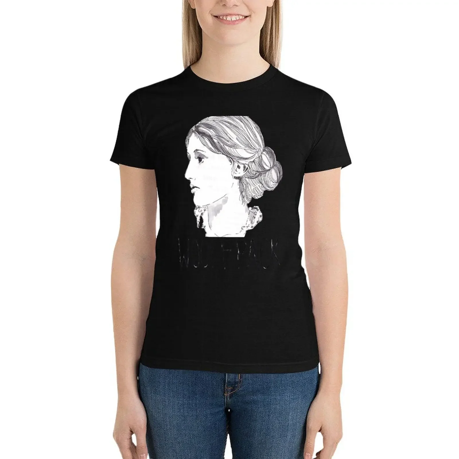 Virginia Woolfpack T-Shirt tees Female clothing aesthetic clothes cute clothes t-shirt dress for Women plus size sexy
Virginia Woolfpack T-Shirt tees Female clothing aesthetic clothes cute clothes t-shirt dress for Women plus size sexy