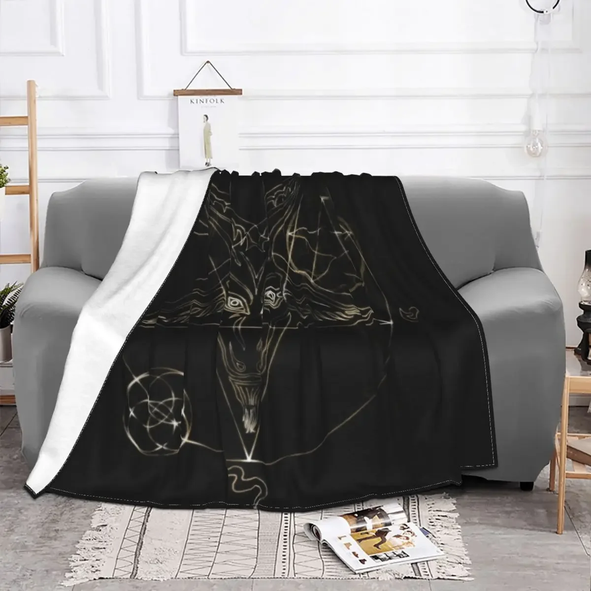Baby Blankets Baphomet Satanic Goat Plaid Flannel Summer Lightweight Portable Throw Blankets for Home Car Plush Thin Quilt
Baby Blankets Baphomet Satanic Goat Plaid Flannel Summer Lightweight Portable Throw Blankets for Home Car Plush Thin Quilt