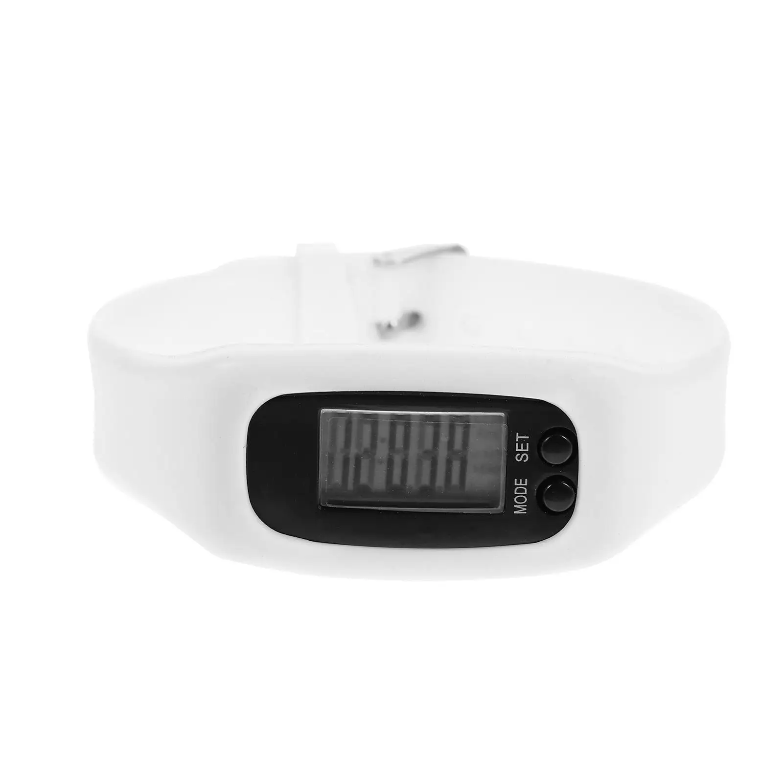 Pedometer Watch White Silicone Step Counter Fitness Tracker for Men Women Walking Jogging Simple Practical Design Premium
Pedometer Watch White Silicone Step Counter Fitness Tracker for Men Women Walking Jogging Simple Practical Design Premium