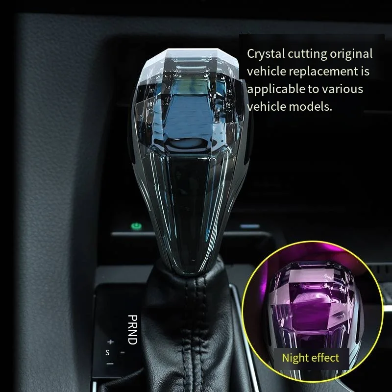 The crystal shift knob is suitable for Toyota, Kia, Lexus, Mitsubishi, Hyundai, and universal crystal illuminated gear heads
The crystal shift knob is suitable for Toyota, Kia, Lexus, Mitsubishi, Hyundai, and universal crystal illuminated gear heads