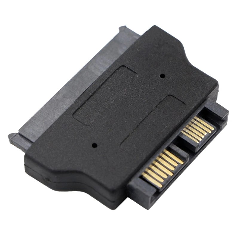 Адаптер SATA серии ATA 7 + 15 22Pin штекер-тонкий 7 + 6 13Pin гнездовой адаптер для настольного ноутбука HDD
Адаптер SATA серии ATA 7 + 15 22Pin штекер-тонкий 7 + 6 13Pin гнездовой адаптер для настольного ноутбука HDD