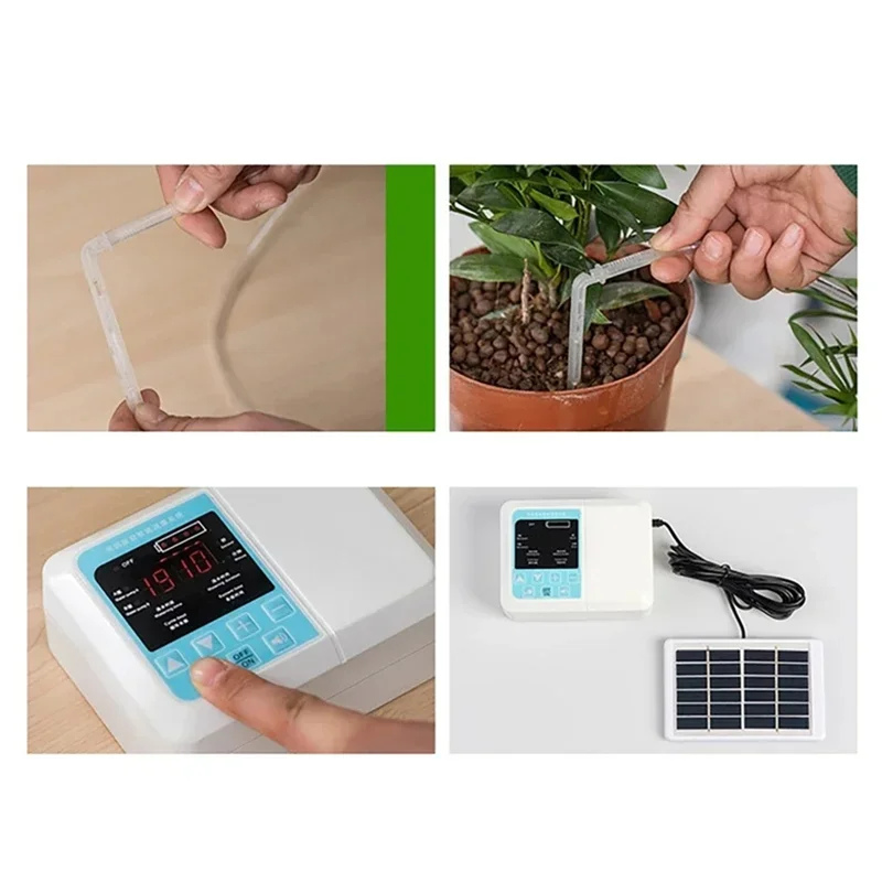 ABMS-Интеллектуальное автоматическое устройство для капельного орошения на солнечной энергии, контроллер двойного насоса, таймер, система для растений
ABMS-Интеллектуальное автоматическое устройство для капельного орошения на солнечной энергии, контроллер двойного насоса, таймер, система для растений