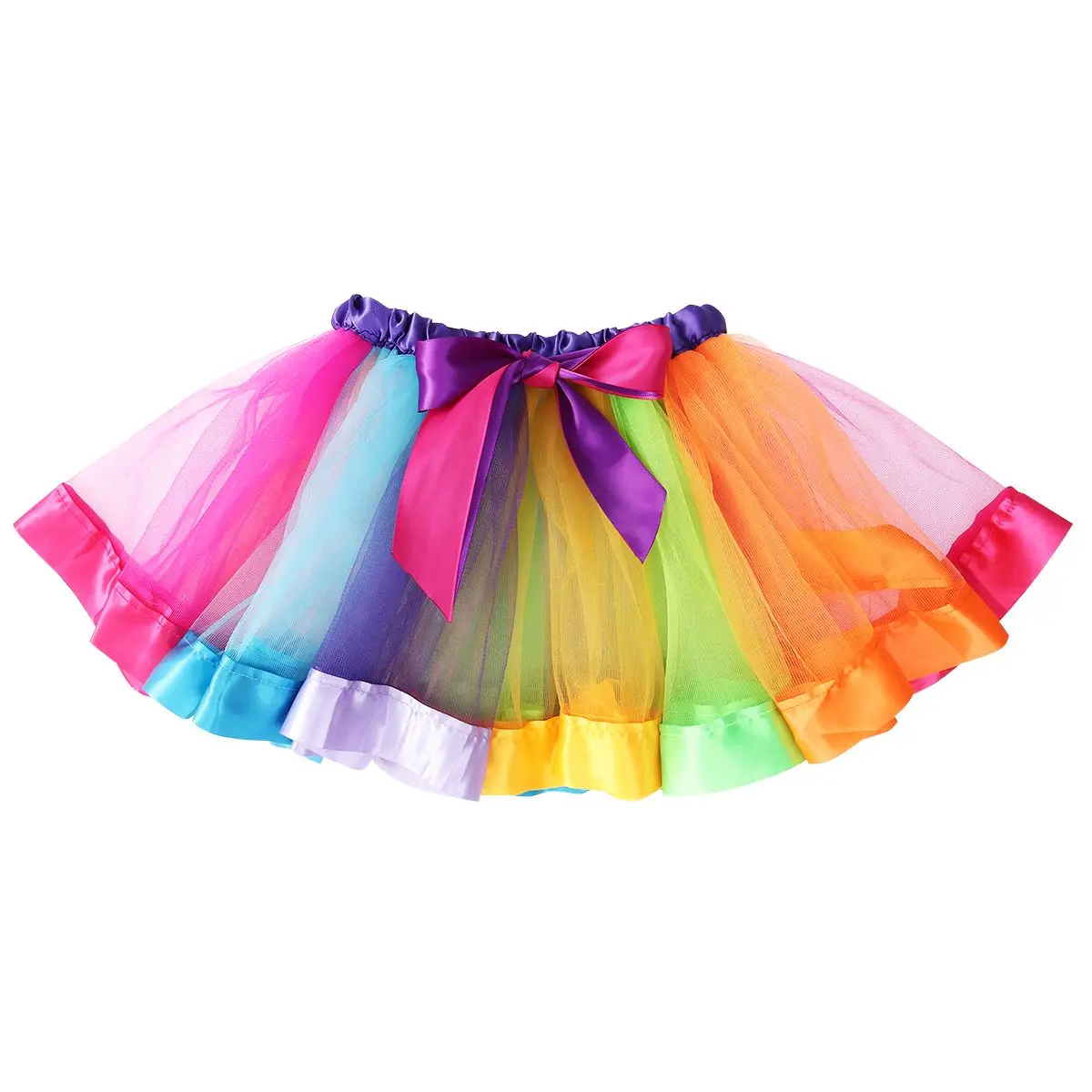 Children's Rainbow Skirt Girls Tutu Tiered Skirts Costume Layered Performance Dress
Children's Rainbow Skirt Girls Tutu Tiered Skirts Costume Layered Performance Dress