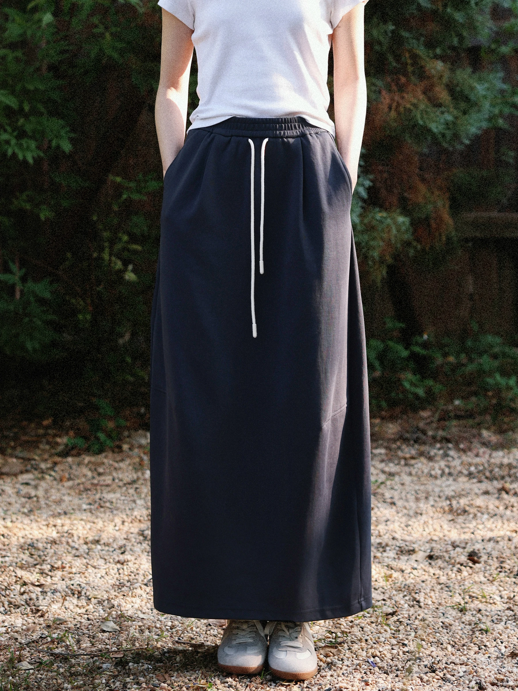 MUNNS Casual Drawstring High Waist Comfortable Straight Leg Skirt Lazy Half Skirt French Style Cotton mid Stretch Leisure
MUNNS Casual Drawstring High Waist Comfortable Straight Leg Skirt Lazy Half Skirt French Style Cotton mid Stretch Leisure