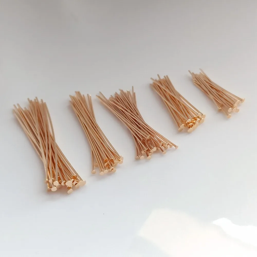 14-каратные позолоченные бусины, Т-образная игла с плоской головкой, удлиненные бусины-нитки, ювелирные материалы ручной работы, аксессуары для подвесок 
14-каратные позолоченные бусины, Т-образная игла с плоской головкой, удлиненные бусины-нитки, ювелирные материалы ручной работы, аксессуары для подвесок