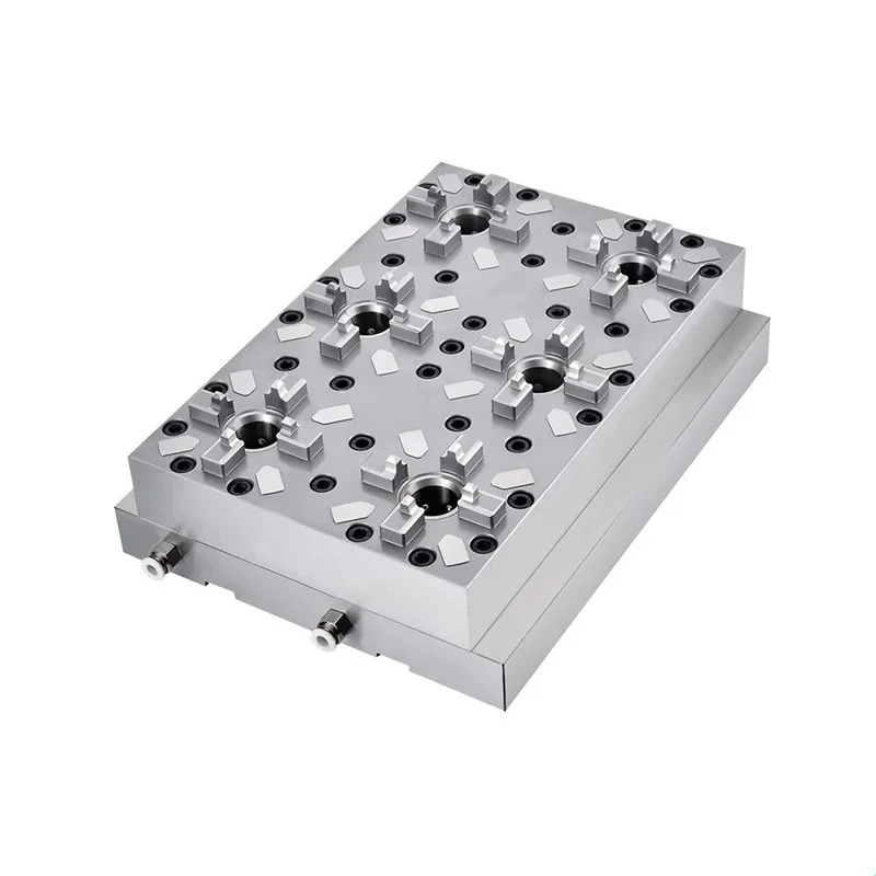 6 Fold pneumatic Tiny chuck F0003 3R/EWORA EDM clamp holder fixture workholding pallet
6 Fold pneumatic Tiny chuck F0003 3R/EWORA EDM clamp holder fixture workholding pallet