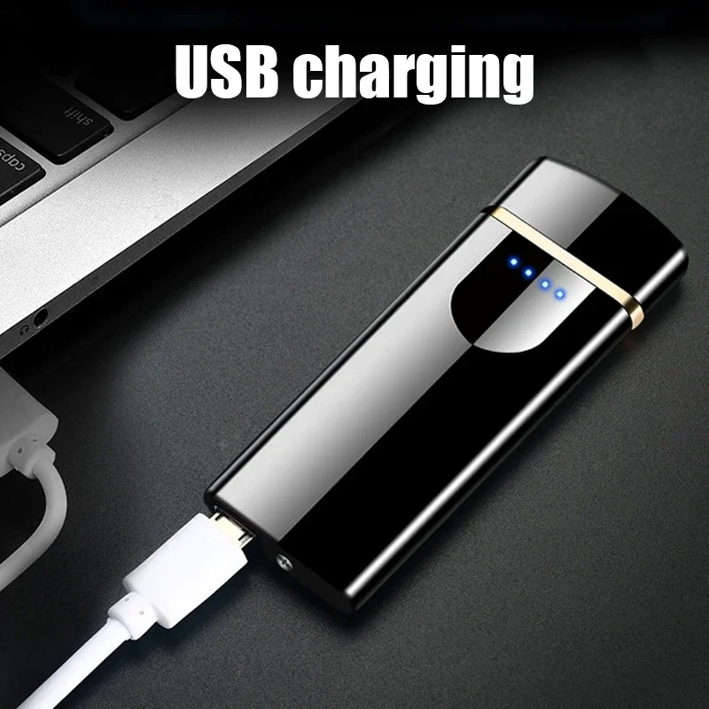 2025 Hot Sale Electric Lighter Metal Windproof Pulse Double Arc Plasma Lighter LED Display USB Rechargeable Lighter Gift for Men
2025 Hot Sale Electric Lighter Metal Windproof Pulse Double Arc Plasma Lighter LED Display USB Rechargeable Lighter Gift for Men