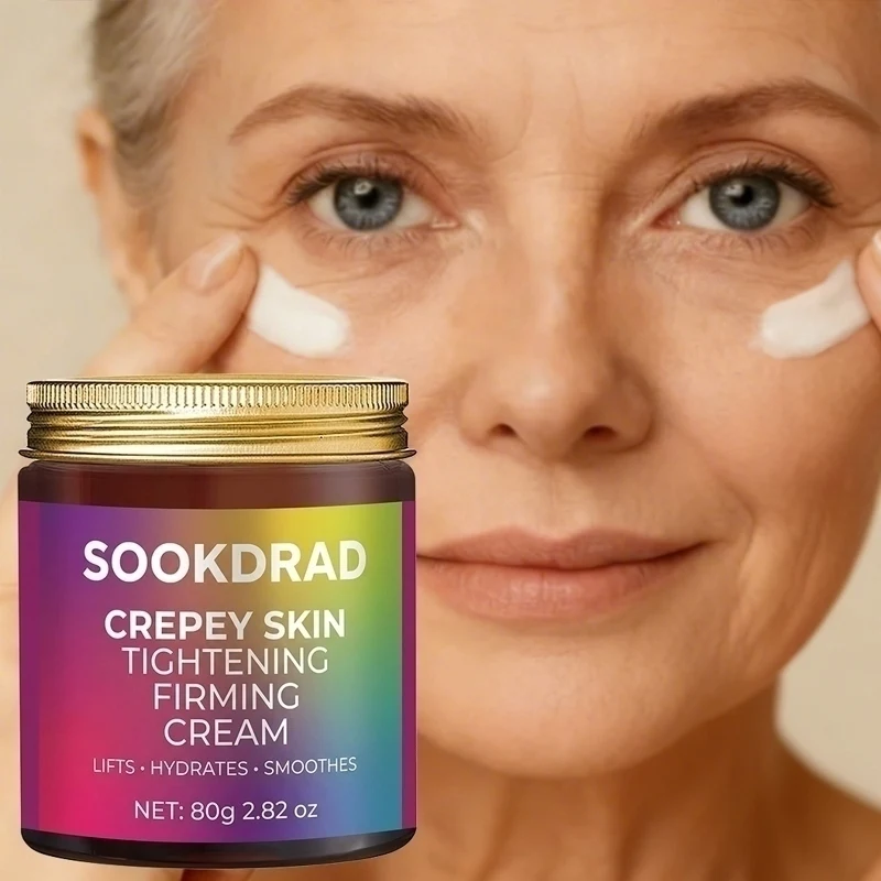 Crepey Skin Tightening Cream, Lifts Hydrates Smooths, Arms Legs Abdomen, Unisex, All Skin, Daily Care, 80g/2.82oz
Crepey Skin Tightening Cream, Lifts Hydrates Smooths, Arms Legs Abdomen, Unisex, All Skin, Daily Care, 80g/2.82oz