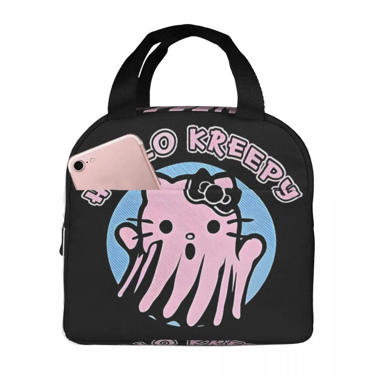 Контейнер для еды Hello Kreepy Kitty Женский, уникальный уличный ланч-контейнер Sanrio, прочный водонепроницаемый
Контейнер для еды Hello Kreepy Kitty Женский, уникальный уличный ланч-контейнер Sanrio, прочный водонепроницаемый