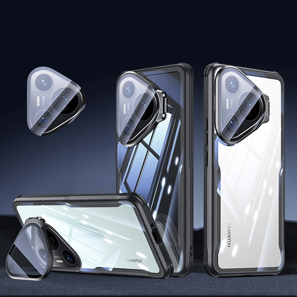 Shockproof Clear Built-in Glass Camera Lens Kickstand Case for Huawei Pura 80 80 Ultra 70 Pro, Slim Hard Protection Phone Cover
Shockproof Clear Built-in Glass Camera Lens Kickstand Case for Huawei Pura 80 80 Ultra 70 Pro, Slim Hard Protection Phone Cover