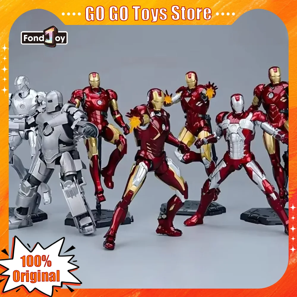 FondJoy Marvel 1/12 Iron Man SpiderMan Deadpool Mk45 MK1-7 Assembly Action Figure Anime Model Mecha Collection Toy Birthday Gift
FondJoy Marvel 1/12 Iron Man SpiderMan Deadpool Mk45 MK1-7 Assembly Action Figure Anime Model Mecha Collection Toy Birthday Gift