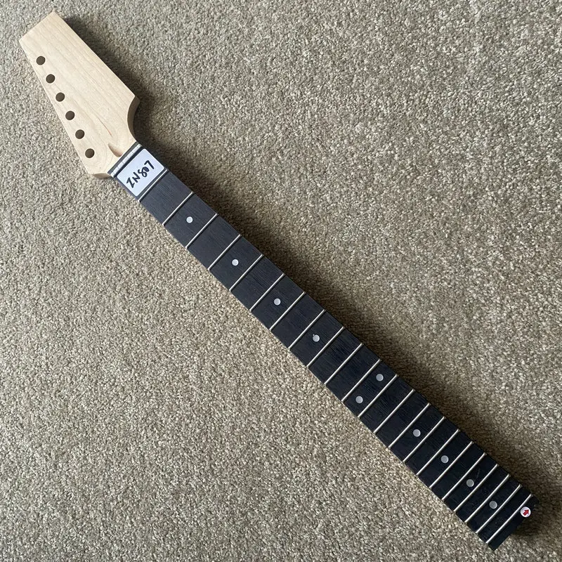 IN807 Custom Headstock Semi Finishing Tremolo Model Electric Guitar Neck 22 Frets Standard Scales Length with Damages
IN807 Custom Headstock Semi Finishing Tremolo Model Electric Guitar Neck 22 Frets Standard Scales Length with Damages