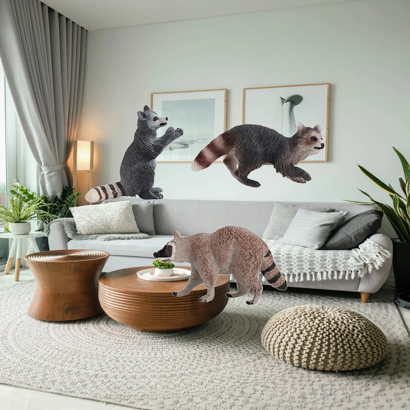 Zoo Animal Northern Raccoon Figurine Miniature Model Learning Toys
Zoo Animal Northern Raccoon Figurine Miniature Model Learning Toys