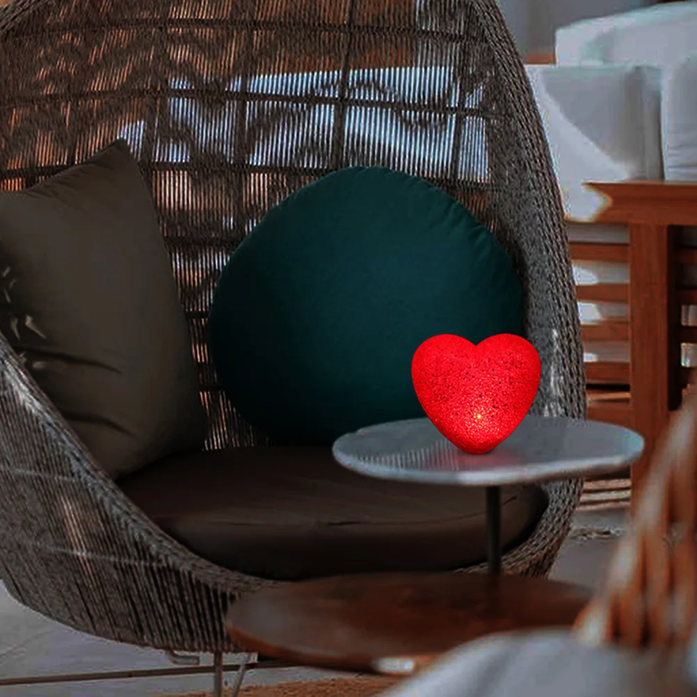 2Pcs Heart Shaped Night Light Red Color 8cm Size LED Lamp for Valentine Decor Romantic Bedroom Table Desk Party Favor
2Pcs Heart Shaped Night Light Red Color 8cm Size LED Lamp for Valentine Decor Romantic Bedroom Table Desk Party Favor
