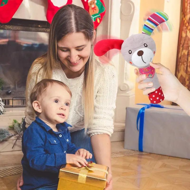 Animal Rattle For Kids Hand Shaker Plush Doll Cartoon Doll With Sound Educational Toddler Toys Developmental Rattle Toys
Animal Rattle For Kids Hand Shaker Plush Doll Cartoon Doll With Sound Educational Toddler Toys Developmental Rattle Toys