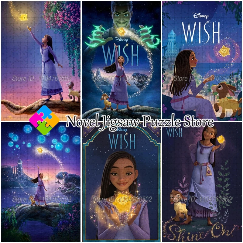 Disney Animated Film Wish Jigsaw Puzzle 108/200/300/500/1000 Pieces Cartoon Puzzles Adult Decompression Game Handmade Collection
Disney Animated Film Wish Jigsaw Puzzle 108/200/300/500/1000 Pieces Cartoon Puzzles Adult Decompression Game Handmade Collection