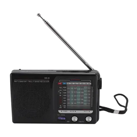 Portable Multi Band Radio FM MW SW Multifunction Portable Mini Elderly Emergency Radio with Antenna Portable Radio