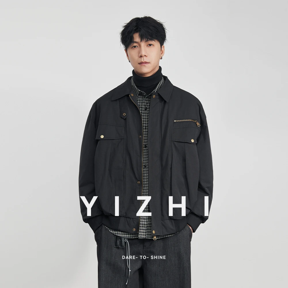 Fashion Men's Zipper Work Jacket 2025 Autumn Winter New Trend Loose Casual Down Jacket Trendy Outerwear Jacket
Fashion Men's Zipper Work Jacket 2025 Autumn Winter New Trend Loose Casual Down Jacket Trendy Outerwear Jacket