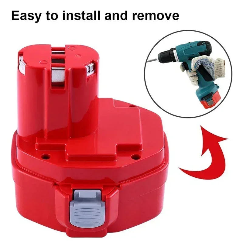 PA14 аккумуляторы Makita 14,4 V 3.0Ah Ni-MH перезаряжаемая батарея для Makita 1422,1420,1433, 8281D, 192600-1, 6281D,6280D 6237D 6337
PA14 аккумуляторы Makita 14,4 V 3.0Ah Ni-MH перезаряжаемая батарея для Makita 1422,1420,1433, 8281D, 192600-1, 6281D,6280D 6237D 6337