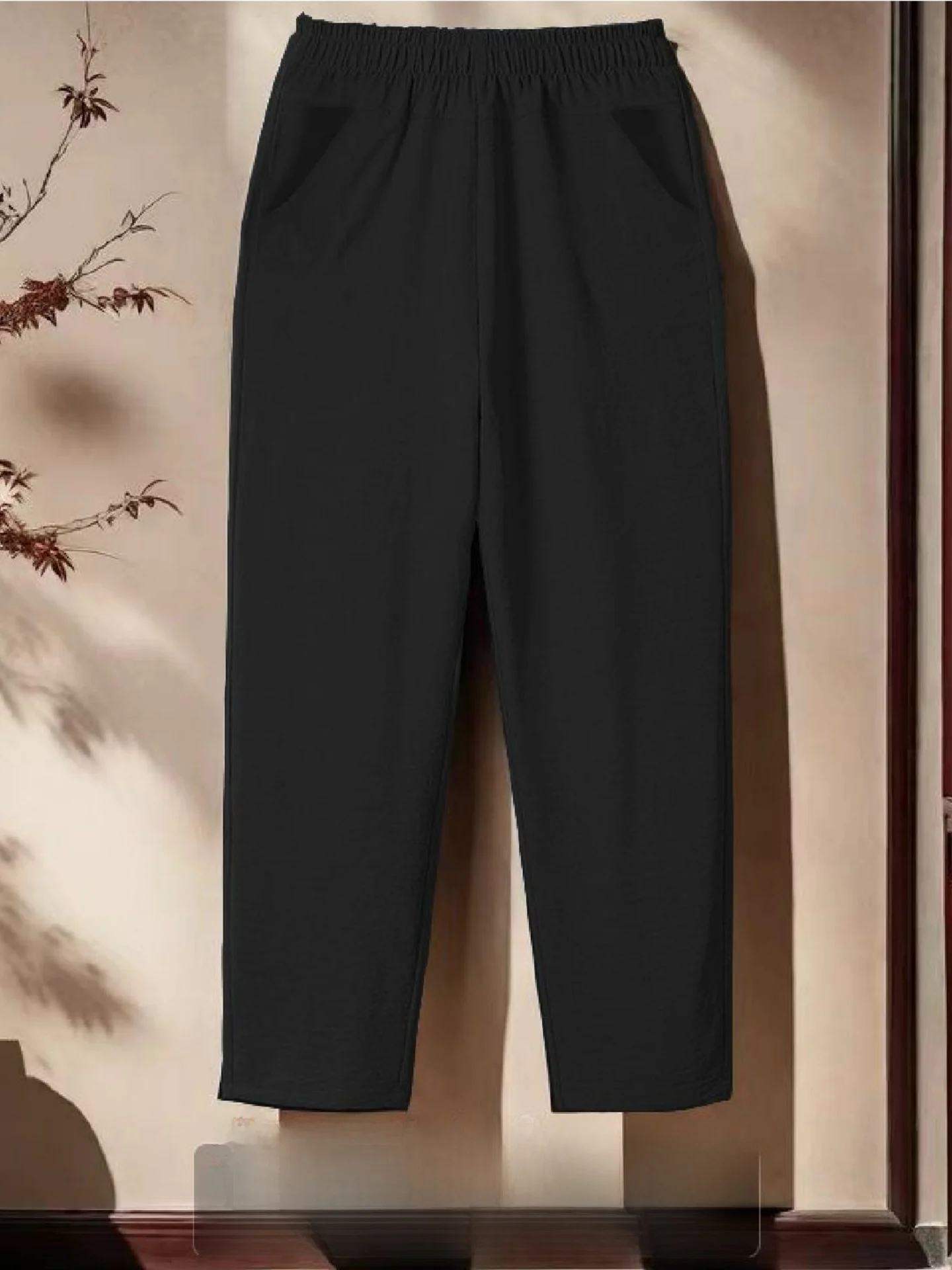 Ice Silk Seven-Foot Pants Women's Summer Thin Large Size Casual Harlan Pants Drapey Loose-Fit High Waist Cotton Breathable
Ice Silk Seven-Foot Pants Women's Summer Thin Large Size Casual Harlan Pants Drapey Loose-Fit High Waist Cotton Breathable