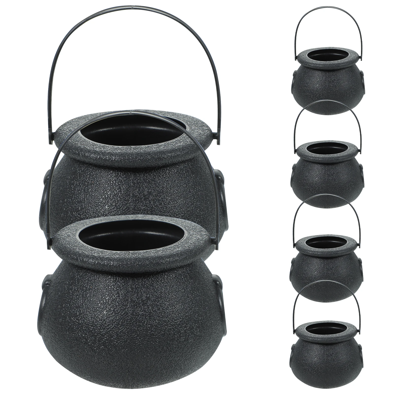6pcs Pumpkin Bucket Props Halloween Decor Plastic Buckets Treat Halloween Candy Jars Party Decorations Simple Design
6pcs Pumpkin Bucket Props Halloween Decor Plastic Buckets Treat Halloween Candy Jars Party Decorations Simple Design