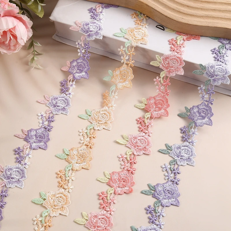 1Lot/30Yards Sewing Accessories Pink Flower Fabric Decorative Arts Lace Ribbons Trim For Needlework Clothing Diy Crafts Supplies
1Lot/30Yards Sewing Accessories Pink Flower Fabric Decorative Arts Lace Ribbons Trim For Needlework Clothing Diy Crafts Supplies