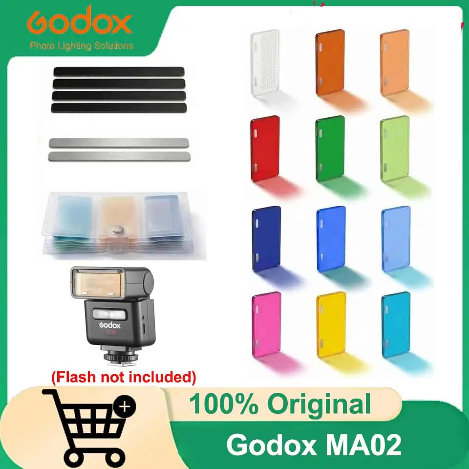 Godox MA02 Magnetic Color Filters Creativity Unleashed Diffuser for Godox iT30PRO iT32
Godox MA02 Magnetic Color Filters Creativity Unleashed Diffuser for Godox iT30PRO iT32