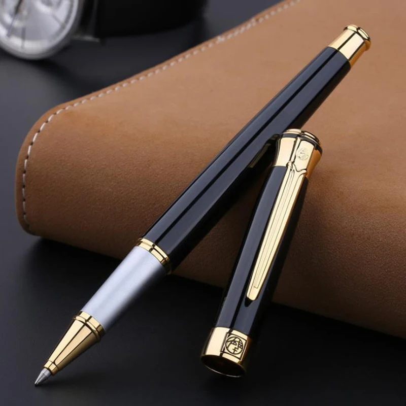 Picasso 903 Sweden Flower King Executive Black Roller Ball Pen Gold Trim Refillable Ink Pen Luxurious Writing Gift Pen Set
Picasso 903 Sweden Flower King Executive Black Roller Ball Pen Gold Trim Refillable Ink Pen Luxurious Writing Gift Pen Set