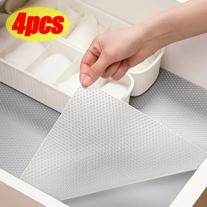 1/4PCS Drawer Mat Shelf Cover Liners Non Slip Waterproof Closet EVA Placemat Table Pad Cabinet Oil-proof Liners Non-Adhesive
1/4PCS Drawer Mat Shelf Cover Liners Non Slip Waterproof Closet EVA Placemat Table Pad Cabinet Oil-proof Liners Non-Adhesive